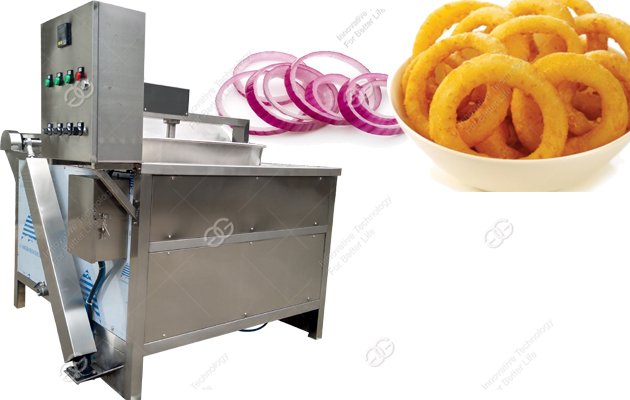 Automatic Crispy Onion Rings Deep Fryer In Turkey