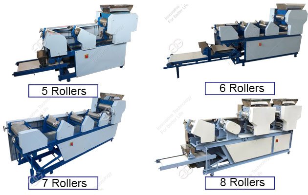 Different Types of Noodles Making Machine