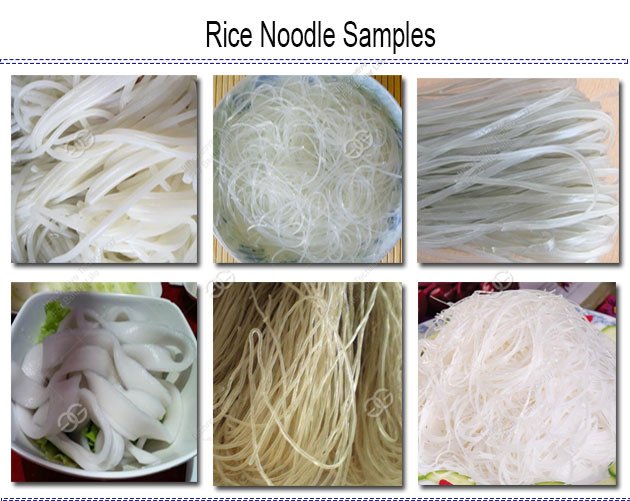 Rice Noodle Samples