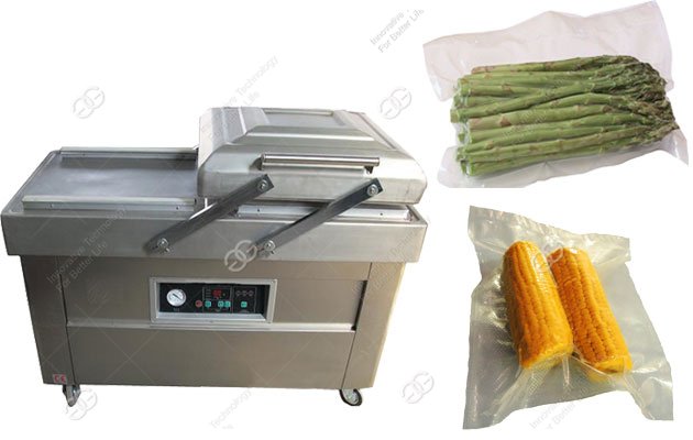 Double Chamber Vacuum Packing Machine for Food for Sale