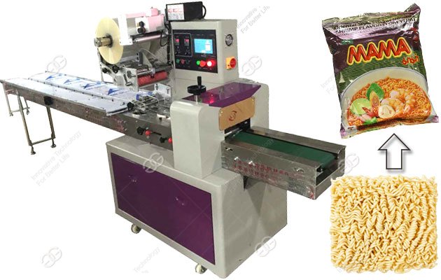 Multi Pack Horizontal Flow Wrap Instant Noodle Packaging Machine