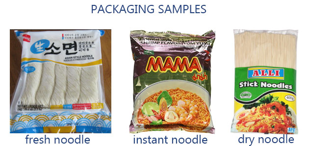 Noodle Packing Machine Sample