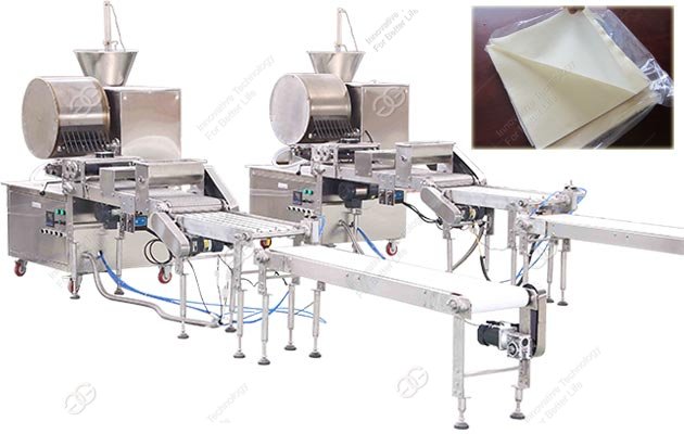 Automatic Spring Roll Sheet Making Machine