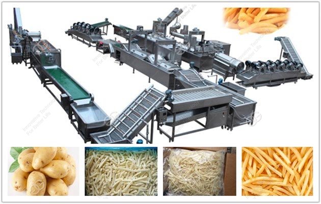 Frozen Frenech Fries Production Line