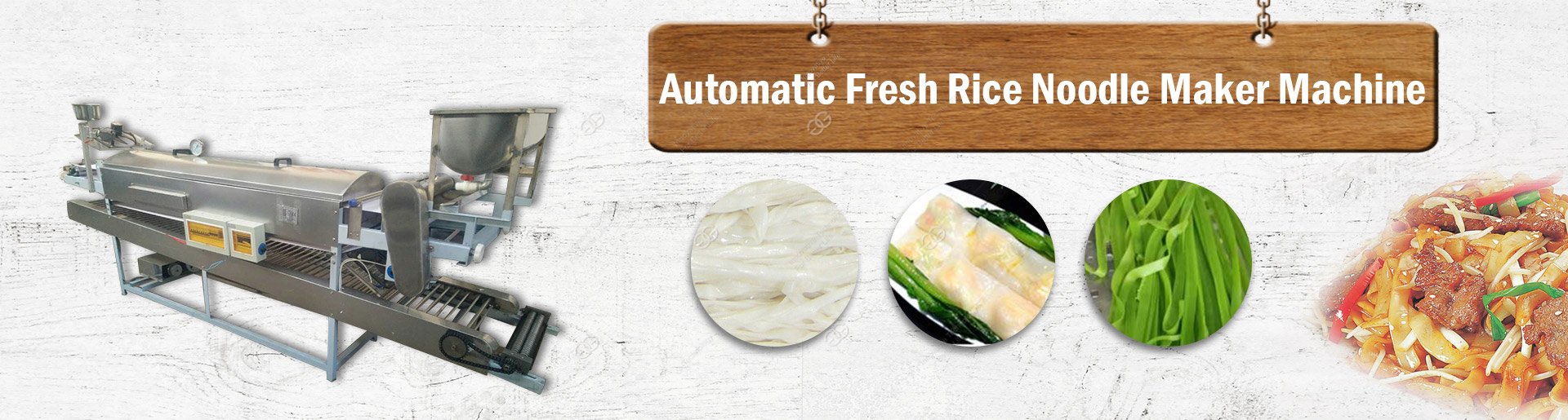 Automatic Fresh Rice Noodle Maker Machine