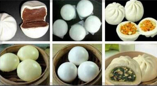 Steam Bun Making Machine Samples