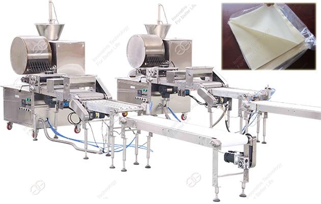 Automatic Spring Roll Skin Making Machine